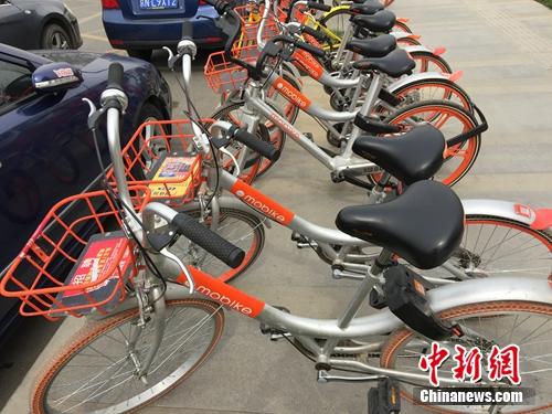 資料圖：大街上的共享單車。<a target='_blank' href='http://www.chinanews.com/' >中新網(wǎng)</a> 吳濤 攝