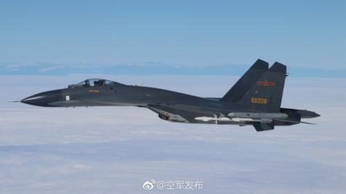 圖片來(lái)源：中國(guó)空軍官方微博。 
