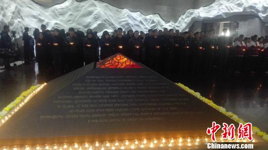 12月13日，沈陽“九一八”歷史博物館在國家公祭日舉行悼念儀式?！≈烀饔?攝