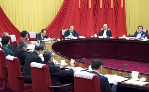 12月22日，全國政協(xié)主席俞正聲在北京主持召開政協(xié)第十二屆全國委員會第六十八次主席會議。