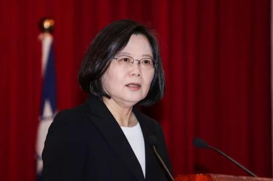 蔡英文：臺應(yīng)嚴密監(jiān)控解放軍 適時采取必要措施