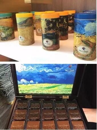 還有各色精致糕點、咖啡（你能看出來源于哪幅畫啵？）