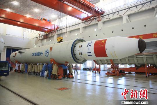 1月19日，長征十一號固體運(yùn)載火箭“一箭六星”發(fā)射任務(wù)圓滿成功。這是長征十一號火箭首次“全商業(yè)發(fā)射”。中國運(yùn)載火箭技術(shù)研究院供圖