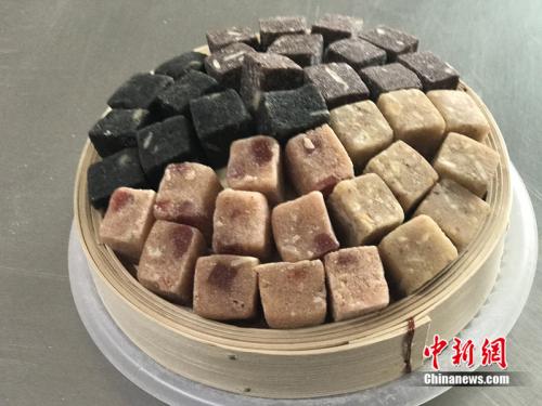 "制作元宵時使用的餡料。<a