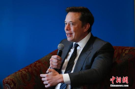 圖為馬斯克。 <a target='_blank' href='http://www.chinanews.com/'>中新社</a>發(fā) 盛佳鵬 攝