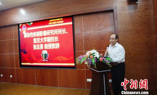 復旦大學副校長張志勇教授擔任研究所所長。　孫國根 攝
