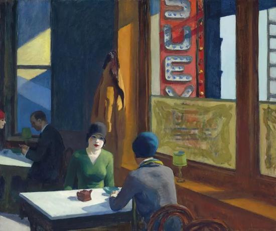 愛德華·霍普，《雜碎》，1929。圖片致謝佳士得
