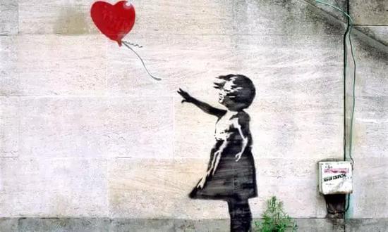 最初創(chuàng)作于街頭的“Girl With Balloon”