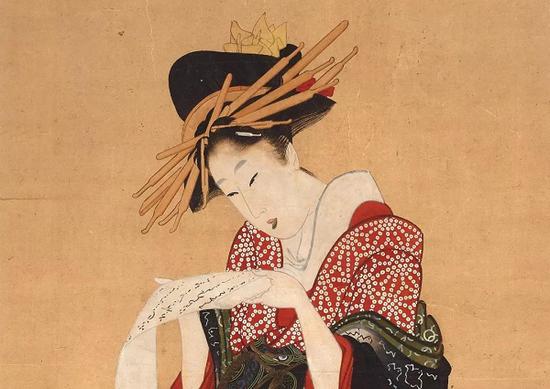 《藝妓讀信》細節(jié)