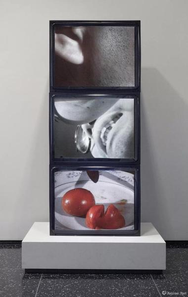 ▲張培力《進食》，MoMA