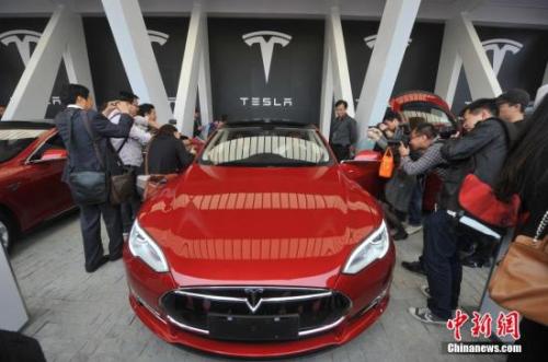 7月，美國車企特斯拉宣布在上海投資設(shè)廠。(資料圖)<a target='_blank' href='http://www.chinanews.com/'>中新社</a>發(fā) 張亨偉 攝