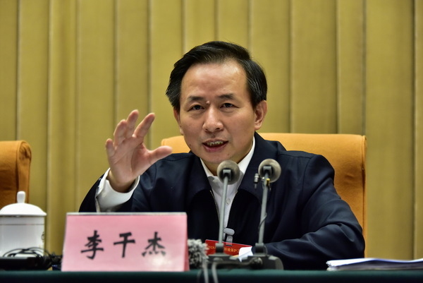 生態(tài)環(huán)境部黨組書記、部長李干杰。攝影 章軻