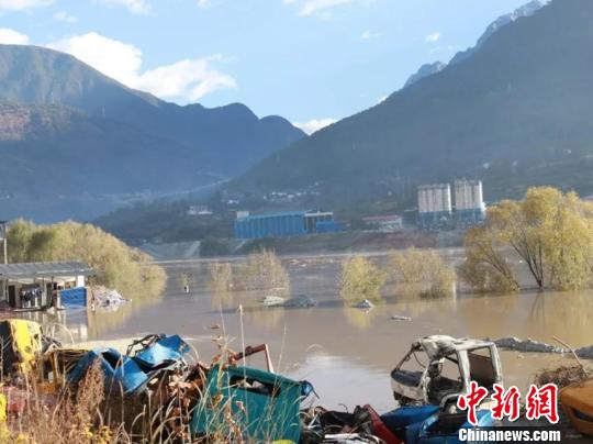 圖為受災(zāi)現(xiàn)場(chǎng)?！≡颇鲜p災(zāi)委員會(huì)辦公室提供 攝