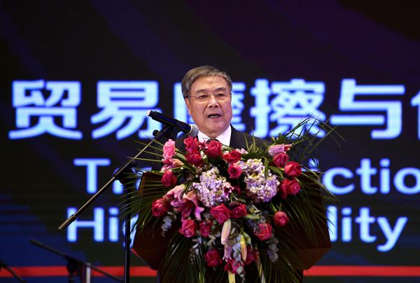 十一屆全國政協經濟委員會副主任、商務部原副部長、中國商業(yè)聯合會原會長張志剛發(fā)言