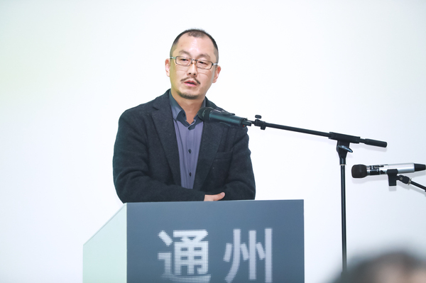 中央美術(shù)學院視覺藝術(shù)高精尖創(chuàng)新中心副主任、課題負責人王川教授致辭