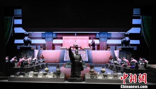 “晉霸春秋”反映了晉國(guó)波瀾壯闊的霸主雄風(fēng)?！∪嘻惸?攝