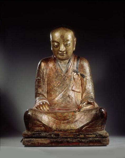 章公祖師像。（圖片來(lái)源：荷蘭藏家?jiàn)W斯卡·范奧維利姆提供）
