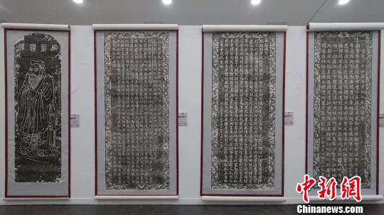 山西歷代碑拓書法藝術展共三部分組成。山西工美提供