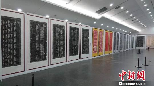展覽作品年代從東漢年間跨度到近代時期。山西工美提供