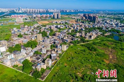 中國（海南）自貿(mào)區(qū)?？诮瓥|新區(qū)。<a target='_blank' href='http://www.chinanews.com/'>中新社</a>記者 駱云飛 攝