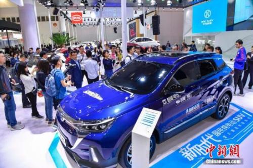 資料圖：新能源汽車。<a target='_blank' href='http://www.chinanews.com/'>中新社</a>記者 駱云飛 攝 