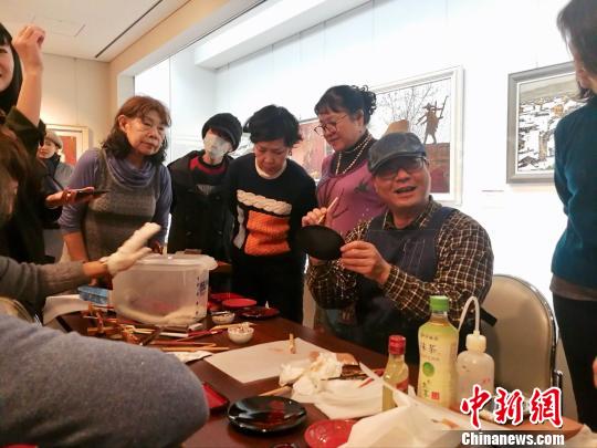 中國(guó)漆畫名品東京展出促中日文化交流