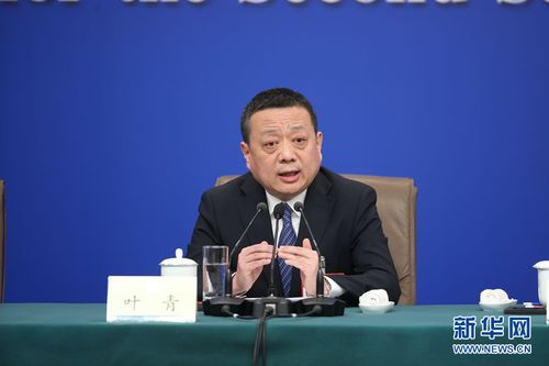 圖為全國政協(xié)常委、全國工商聯(lián)副主席，北京葉氏企業(yè)集團有限公司董事長葉青。新華網 中國政府網 劉廈 攝