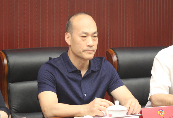 圖為東城區(qū)委副書記、區(qū)政協(xié)黨組書記、主席宋鐵健 人民政協(xié)網(wǎng)記者 李敏杰 攝