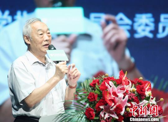 中國人民大學(xué)徐悲鴻藝術(shù)研究院院長(zhǎng)徐慶平演講。主辦方供圖