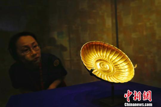 展品吸引了民眾的目光?！°蟛?攝