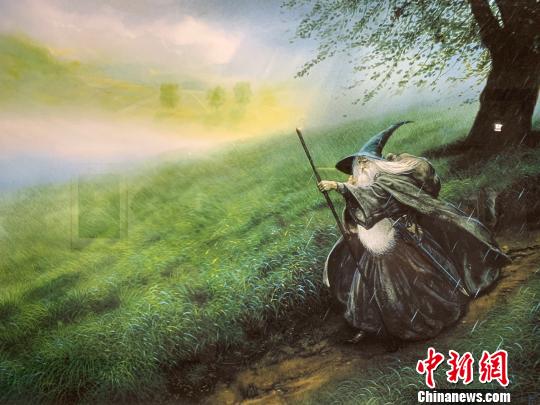 “中洲旅人——約翰·豪藝術(shù)展”?！】涤裾?攝
