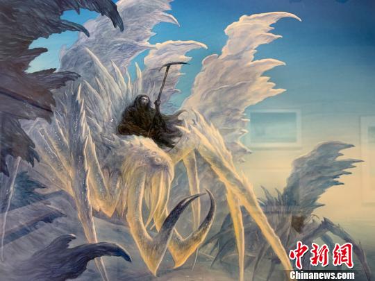 “中洲旅人——約翰·豪藝術(shù)展”?！】涤裾?攝