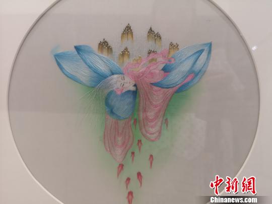 冠軍作品《畫中仙》。主辦方供圖
