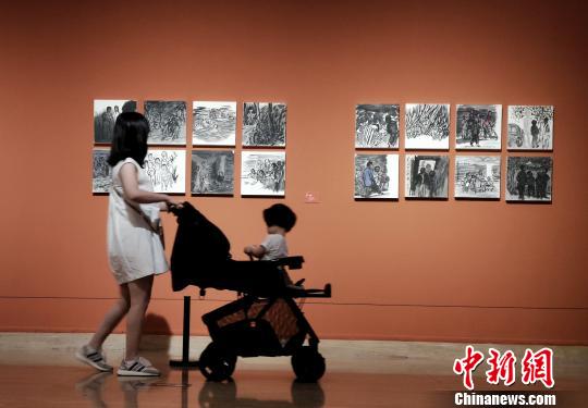 “我從長(zhǎng)安來”畫展盡現(xiàn)長(zhǎng)安鄉(xiāng)土和魔幻