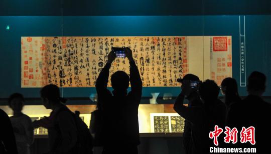 “又見大唐”書畫文物展遼博開展讓民眾“夢(mèng)回大唐”