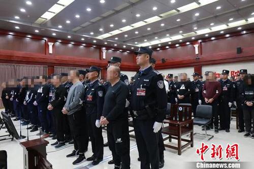 圖為庭審現(xiàn)場。檢察院供圖