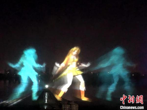 現(xiàn)代元素。　趙桂華 攝