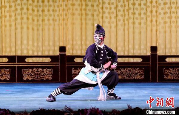 京劇《時(shí)遷盜甲》劇照。主辦方供圖
