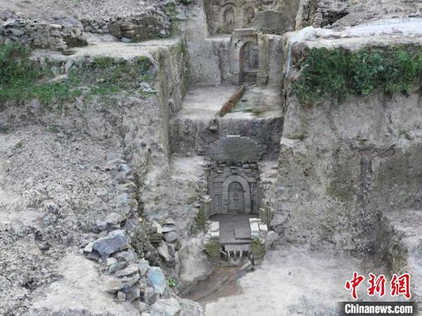 高家河宋墓。陜西省考古研究院供圖