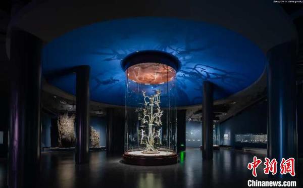 圖為展廳內(nèi)部。三星堆博物館供圖