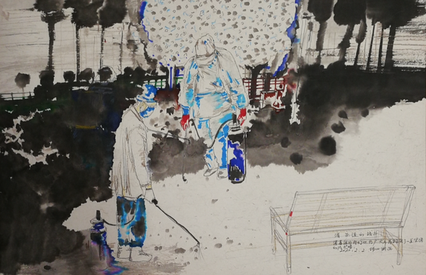 26 作者 楊正國  作品名稱 消殺組的戰(zhàn)斗》