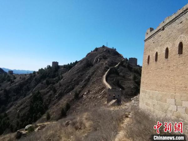 座座敵臺連接，互成拱衛(wèi)之勢。　呂子豪 攝