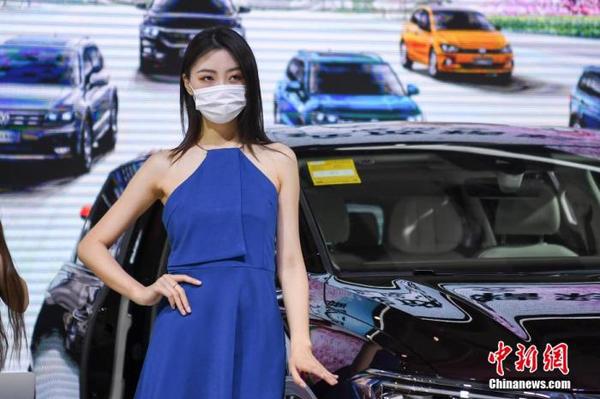 5月4日，長(zhǎng)沙舉辦2020湖南汽車(chē)展覽會(huì)。楊華峰 攝