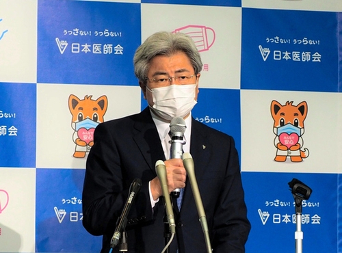 日本醫(yī)師會(huì)會(huì)長(zhǎng)中川俊男。（圖片來(lái)源：《朝日新聞》）