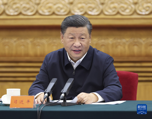 　8月27日至28日，中央民族工作會議在北京召開。中共中央總書記、國家主席、中央軍委主席習(xí)近平出席會議并發(fā)表重要講話。新華社記者 龐興雷 攝