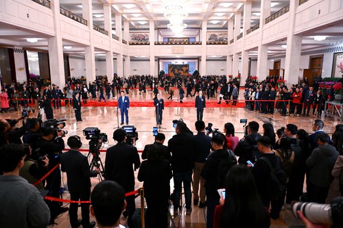 3月4日，全國政協(xié)十四屆二次會議舉行開幕(3997250)-20240305092110