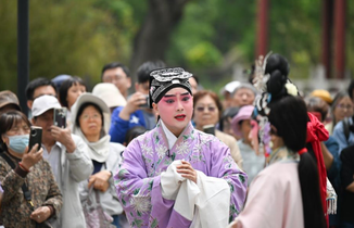 天津：在百年公園邂逅一出好戲