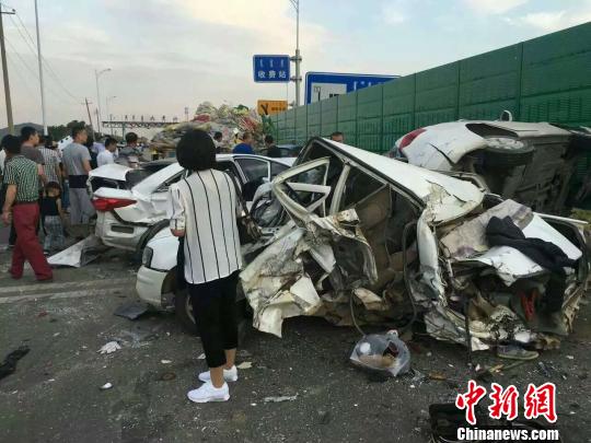 圖為事發(fā)現(xiàn)場(chǎng)。